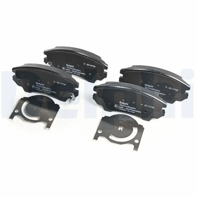 Колодки Delphi LP2081 цена, от 29.57 USD