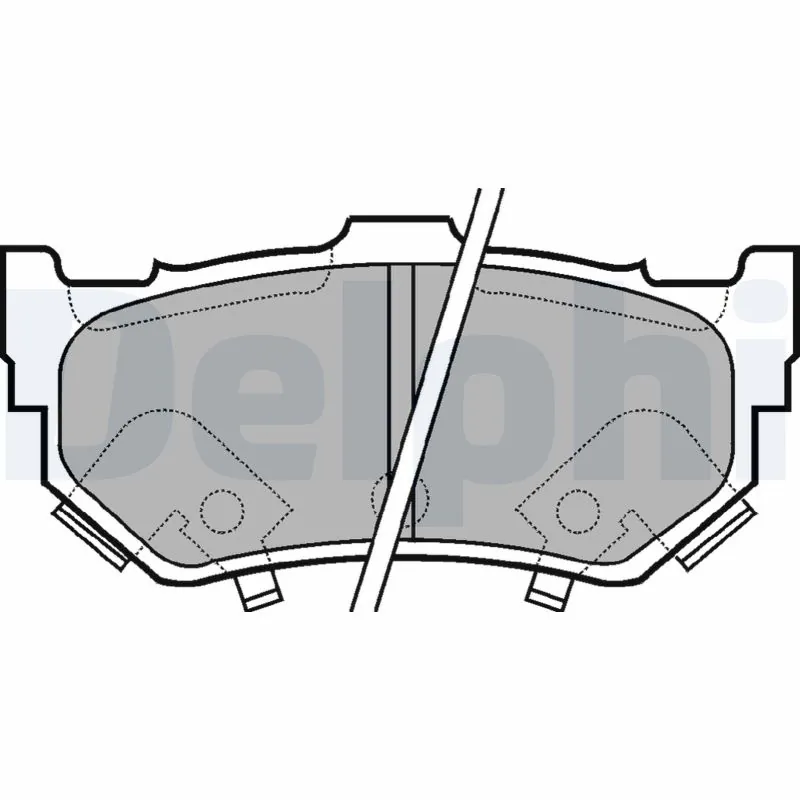  Задние тормозные колодки Suzuki Swift 2