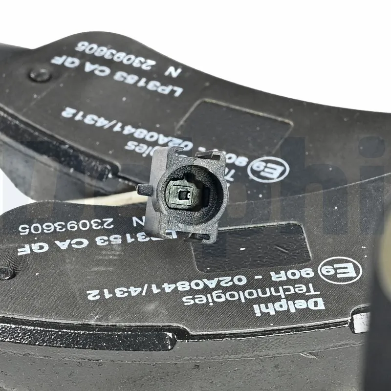 Купить LP3153 Delphi Колодки тормозные задние, дисковые