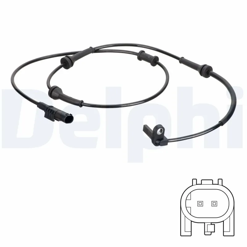 Sensor dianteiro de ABS Fiat 500 312