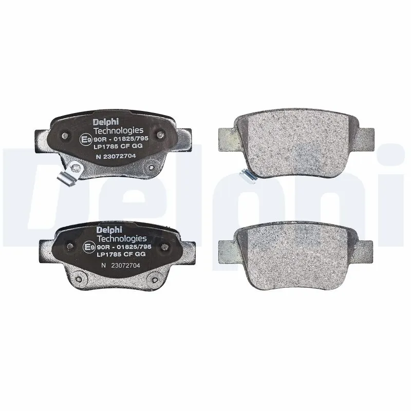 LP1785 Delphi Колодки тормозные дисковые комплект