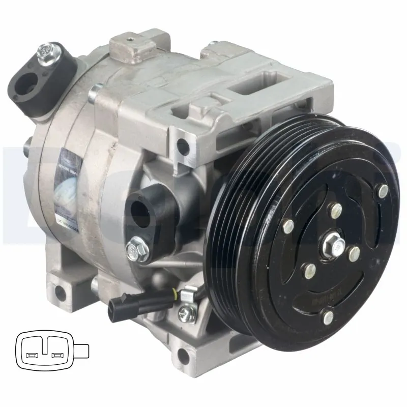 Compressor de aparelho de ar condicionado Fiat Palio 178DX