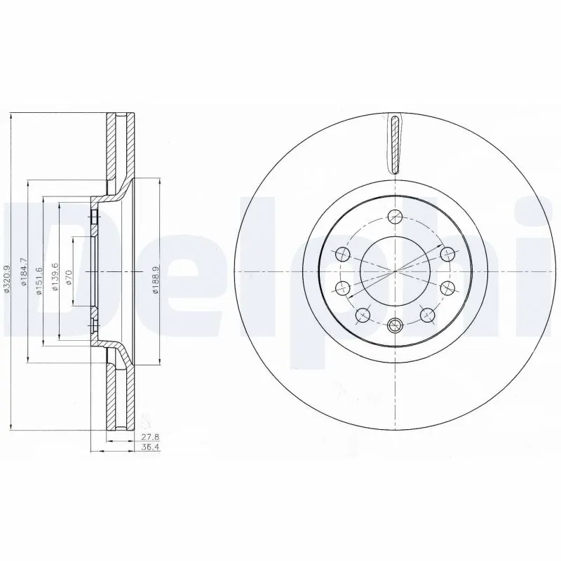 Купить 93185817 Opel Ротор тормозной