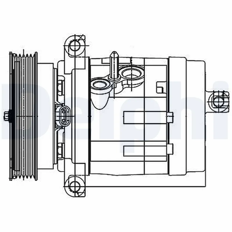 Купить 20910244 Peugeot/Citroen Компрессор климатической установки