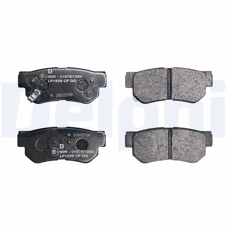 LP1539 Delphi Колодки тормозные дисковые комплект