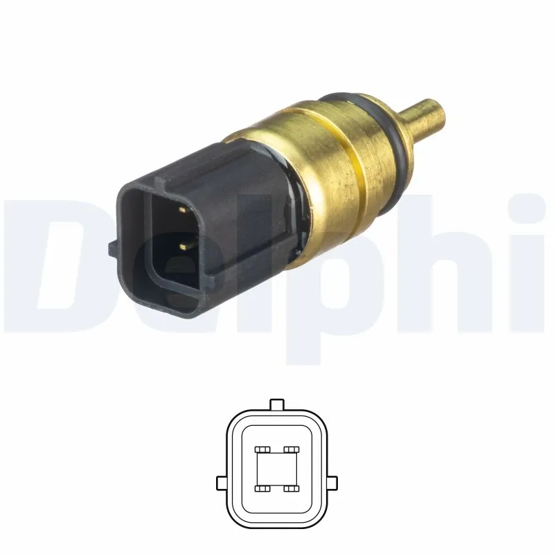 Sensor de temperatura do fluido de esfriamento Chevrolet Aveo 1 T200