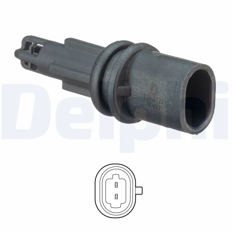 Sensor de temperatura da mistura de ar Opel Astra F69