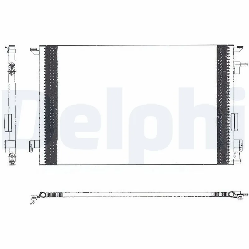 Радиатор кондиционера DELPHI TSP0225463