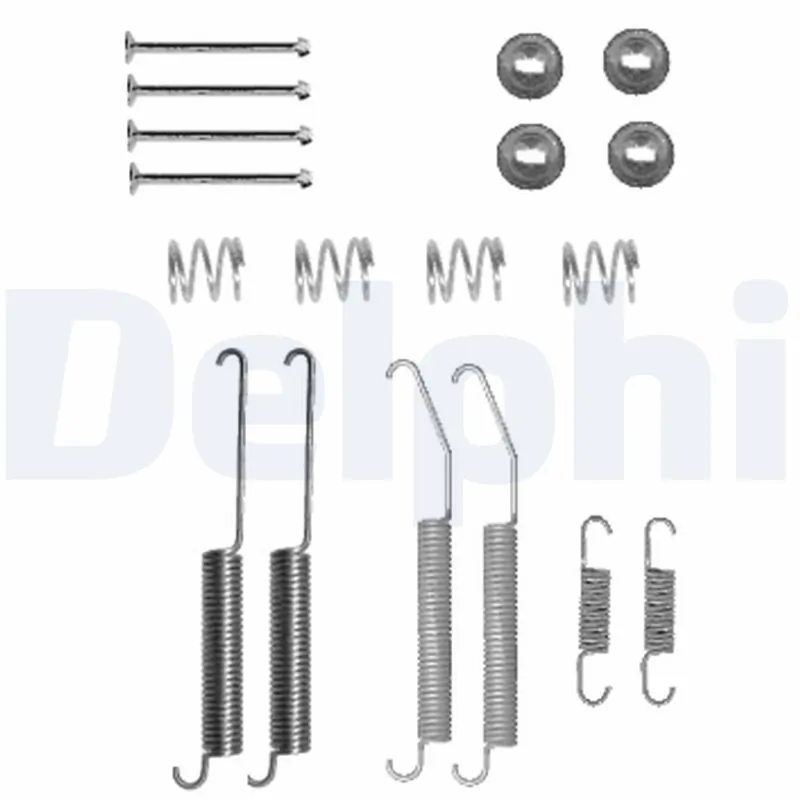 Установочный комплект задних барабанных колодок Mitsubishi MB008450 цена, от 9.89 USD