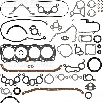 Kit de vedantes de motor completo Nissan Sunny 1 B11