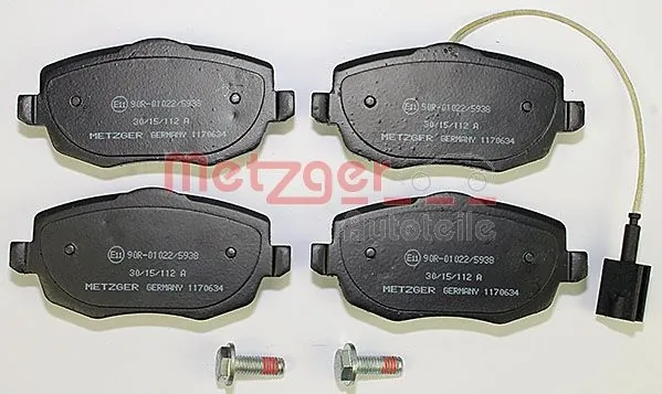 Sapatas do freio dianteiras de disco Fiat/Alfa/Lancia 77364332 preço, a partir de 150,75 USD