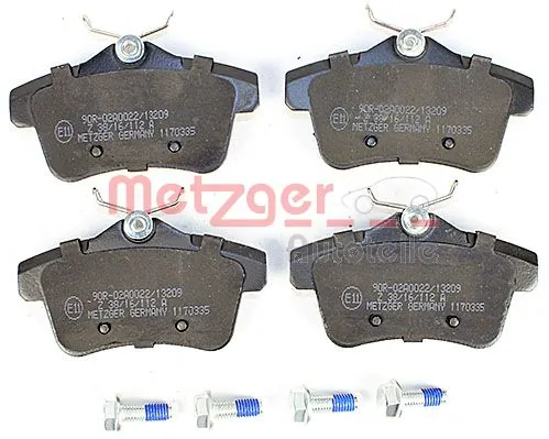 Compre Sapatas do freio traseiras de disco Citroen C4 2