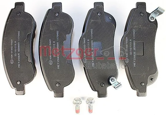 Sapatas do freio dianteiras de disco Honda CR-V IV RM