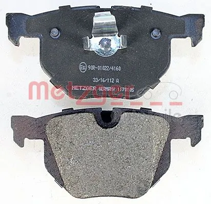  Sapatas do freio traseiras de disco BMW 5 carrinha (E61) (2003 - 2009) 