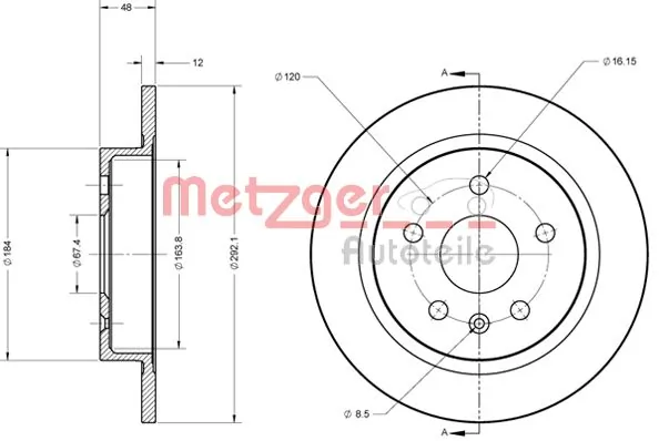 Compre Disco do freio traseiro Opel Insignia 