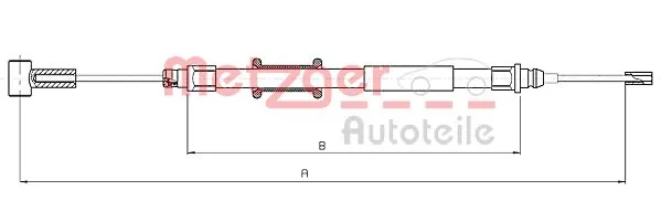 Задний трос ручника Adriauto AD1102192 цена, от 8.45 USD