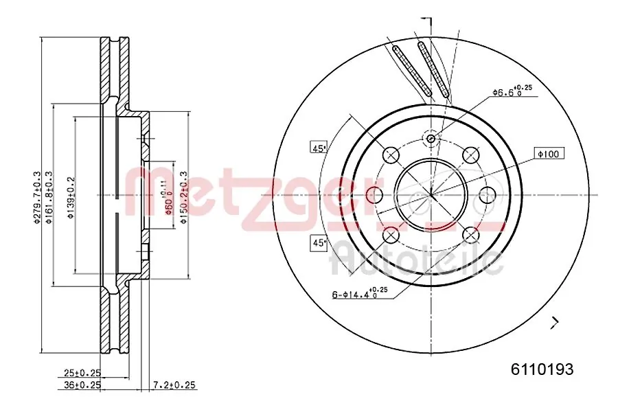 8660001227 Renault (RVI) Диск тормозной передний