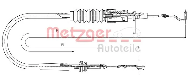 AD550361 Adriauto Трос акселератора