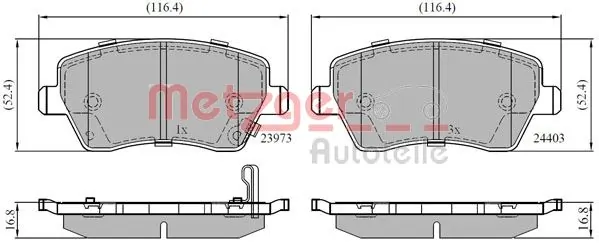 Sapatas do freio dianteiras de disco Suzuki Swift preço, a partir de 54,65 USD