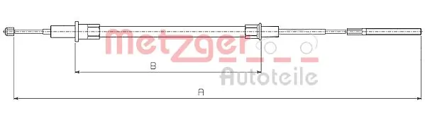 Трос ручника AD050228 Adriauto