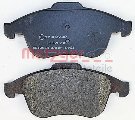 Колодки передние на Renault Laguna III BT0, BT1