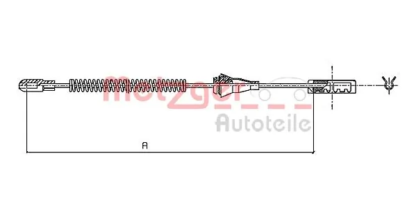 Задний трос ручника General Motors 9127527 цена, от 3.65 USD