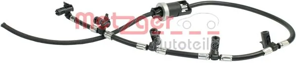 Трубка топливная, обратная от форсунок Bosch 445130327 цена, от 90.58 USD