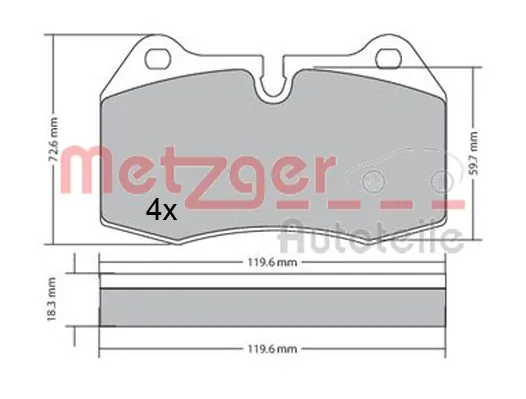 CE1312LD Lamda Колодки передние