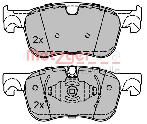 Купить 302434 VALEO Колодки тормозные