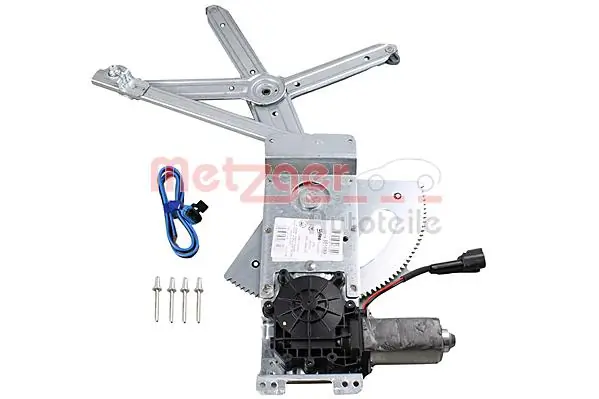  Mecanismo de acionamento de vidro da porta dianteira direita Opel Vectra B sedan (36) (1995 - 2002) B