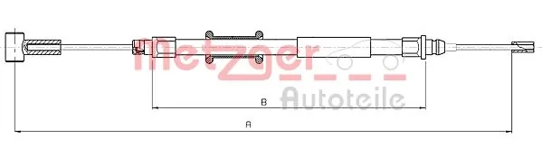Задний трос ручника Adriauto AD1102182 цена, от 8.72 USD