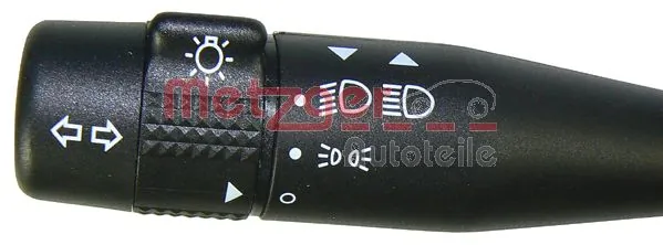 Comutador instalado na coluna da direção, montado Ford Escort VII ALL