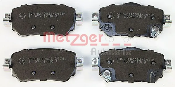  Sapatas do freio traseiras de disco Nissan Qashqai II SUV (J11) (2013 - 2021) II