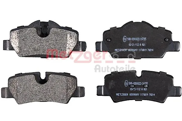 Compre Sapatas do freio traseiras de disco MINI Cooper 