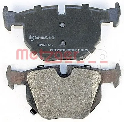 Compre Sapatas do freio traseiras de disco BMW 5 