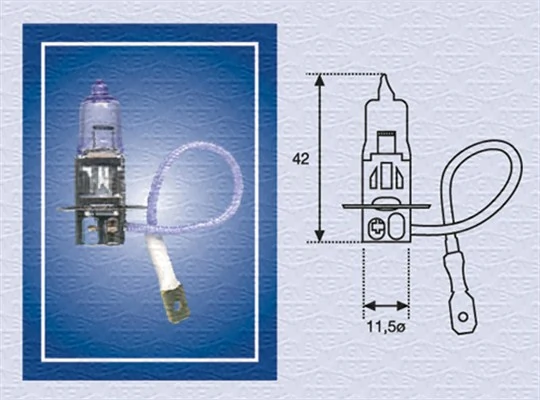 Лампочка ближнего света Magneti Marelli H324V цена, от 1.75 USD
