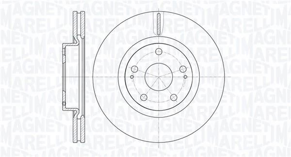 Disco do freio dianteiro Fiat Punto 2 188AX