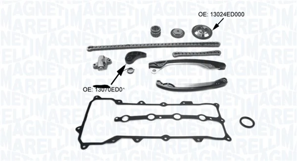 Комплект цепи ГРМ 130C13954R Lada