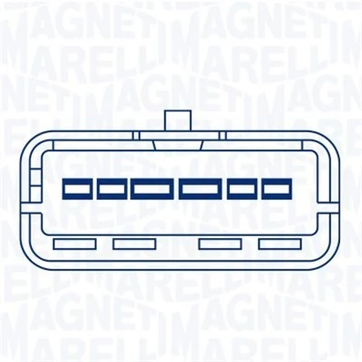 350103176100 Magneti Marelli Мотор стеклоподъемника двери передней, левой