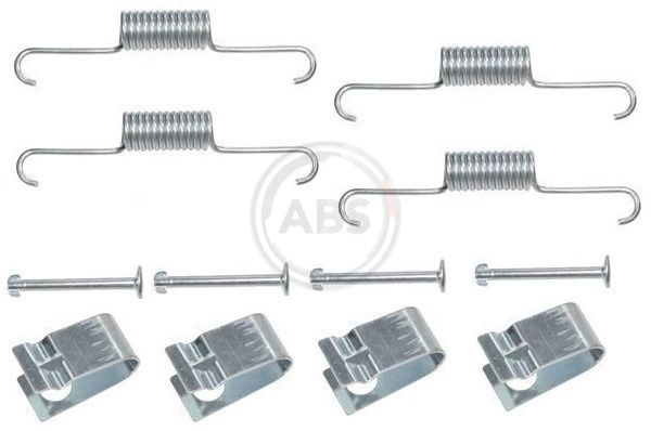 Купить 1987475414 Bosch Монтажный комплект задних барабанных колодок