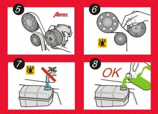 Насос водяной на Nissan Maxima  J30