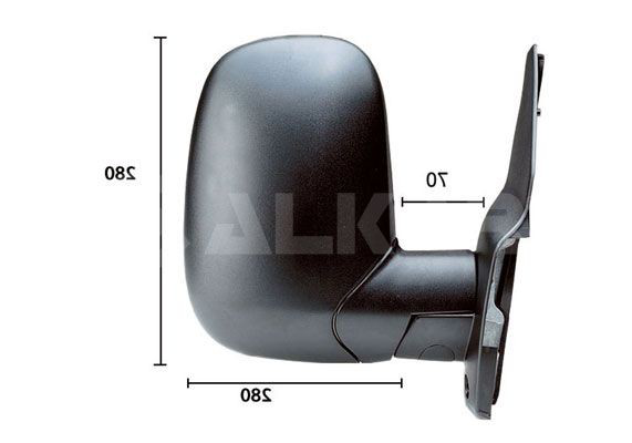 9202959 Alkar Зеркало заднего вида правое