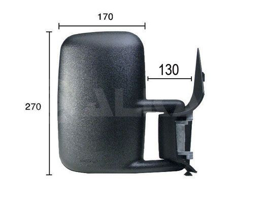 9202966 Alkar Зеркало заднего вида правое