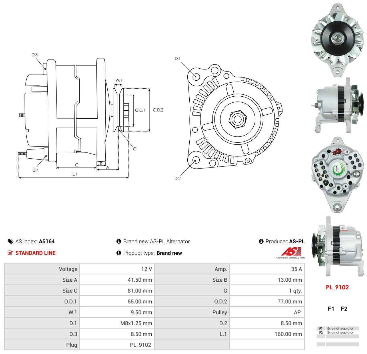 Генератор 23100U0114 Nissan/Infiniti