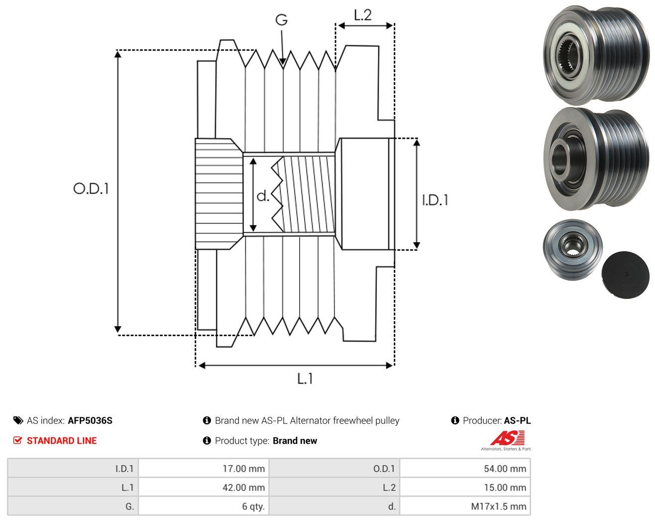 Купить SU001A6527 Toyota Шкив ремня генератора