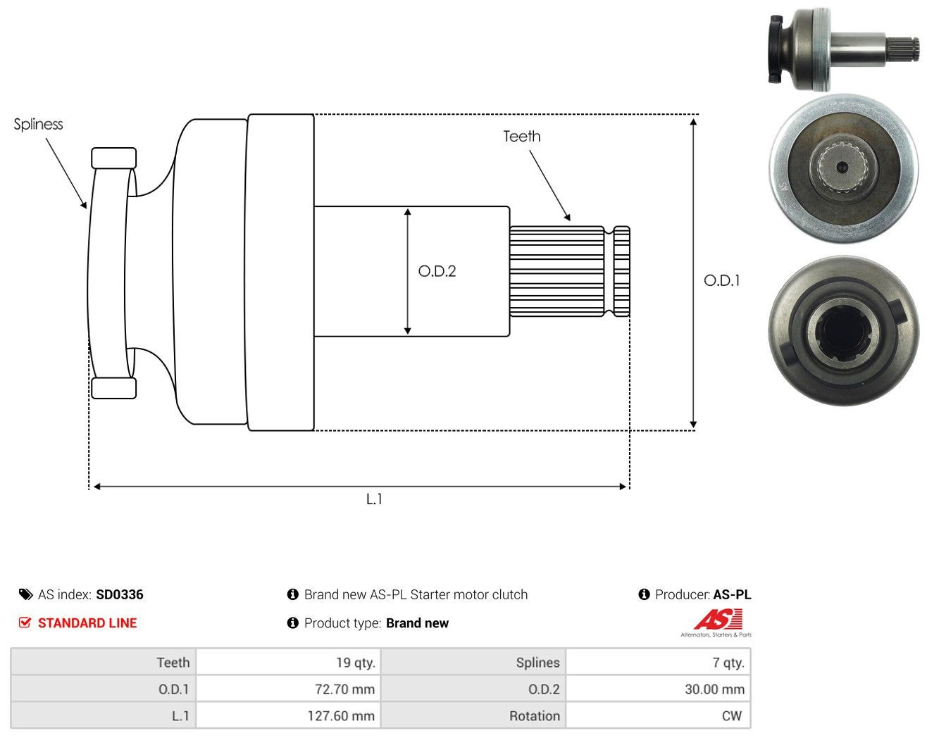 Привод стартера на DAF 105 XF 