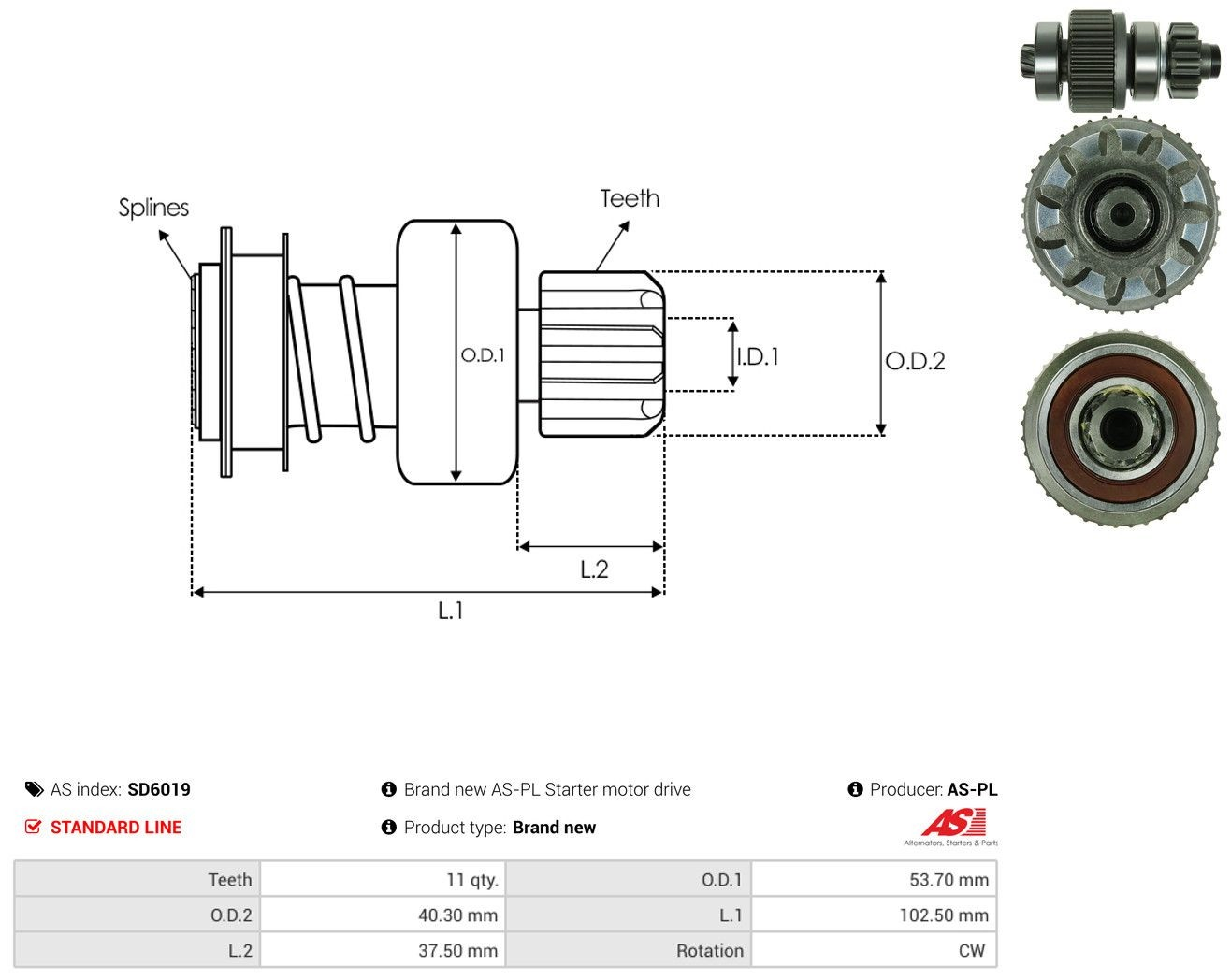  Бендикс стартера Toyota Camry 3