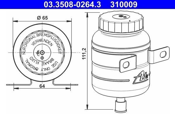 Купить 03350802643 ATE 