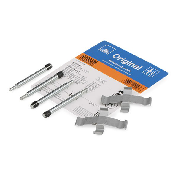 13046000292 ATE Комплект пружинок крепления дисковых колодок, задних