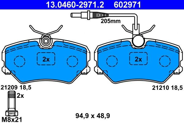 Колодки ATE 13046029712 цена, от 14.22 USD